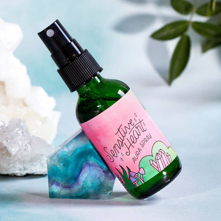 Rachel Beyer - Wholesale Aromatherapy Mist - Sensitive Heart Aura Spray - Floral + Citrus0