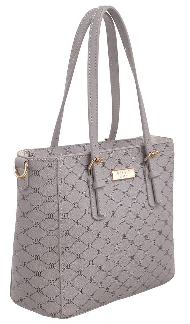 Bessie London - Wholesale Shoulder Bag - Women's - MONOGRAM 2 IN 1 SHOULDER BAG15