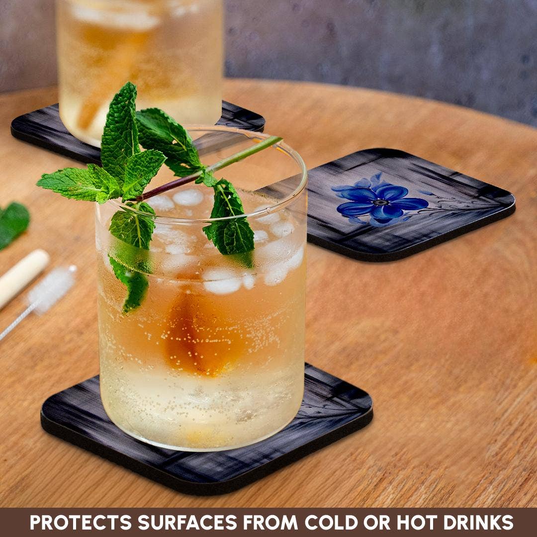 3dRose - Wholesale Coasters - 3dRose, Image of a forget me not flower, Coaster9