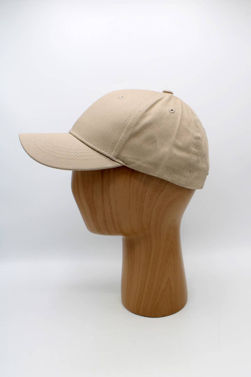 Hologramme Paris - Wholesale Baseball Cap - Unisex - Classic plain cap with gold metal buckle3