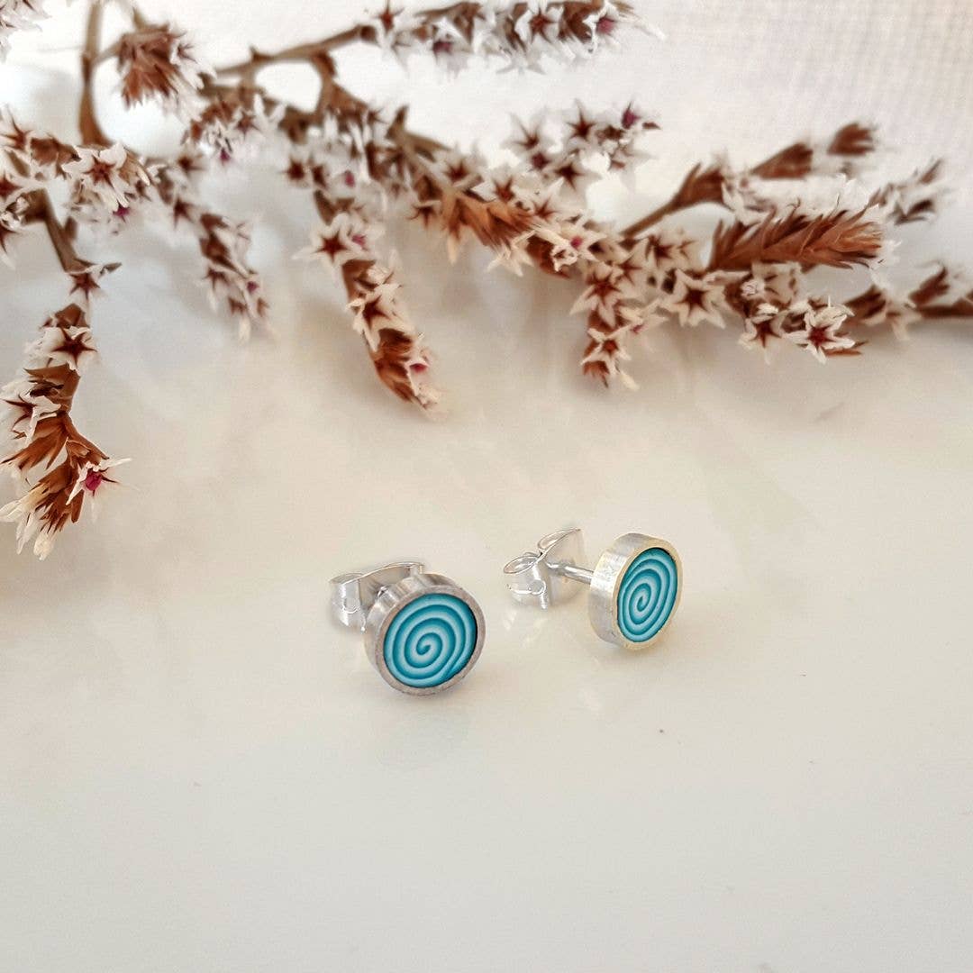 PASTACUITA - Wholesale Stud/Post Earrings - Small round everyday earrings. Handmade with polymerclay0