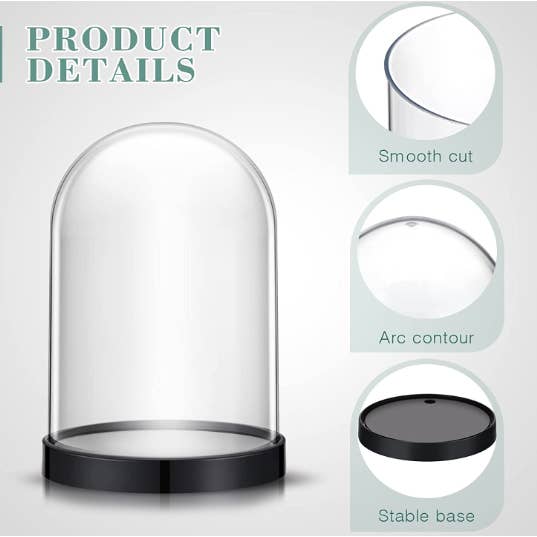 Plastic Dome Display Case for Candles and other Purchase Wholesale dome. Free Returns & Net 60 Terms on Faire trending on Faire.