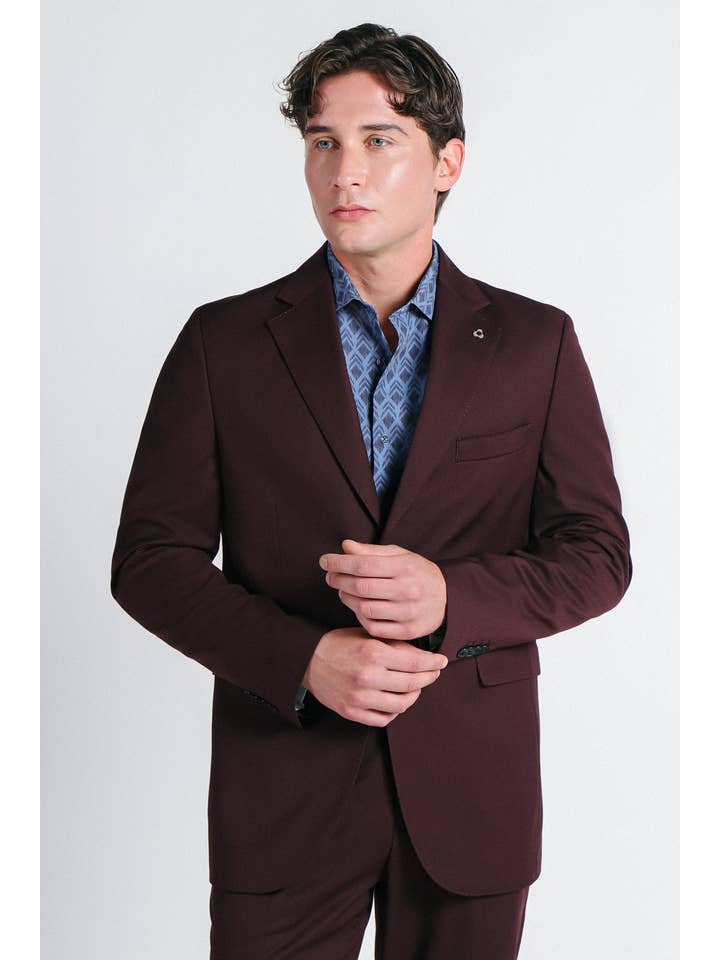 SONNY BONO - Wholesale Suit Jacket - Men's - SLIM FIT SUIT JACKET5