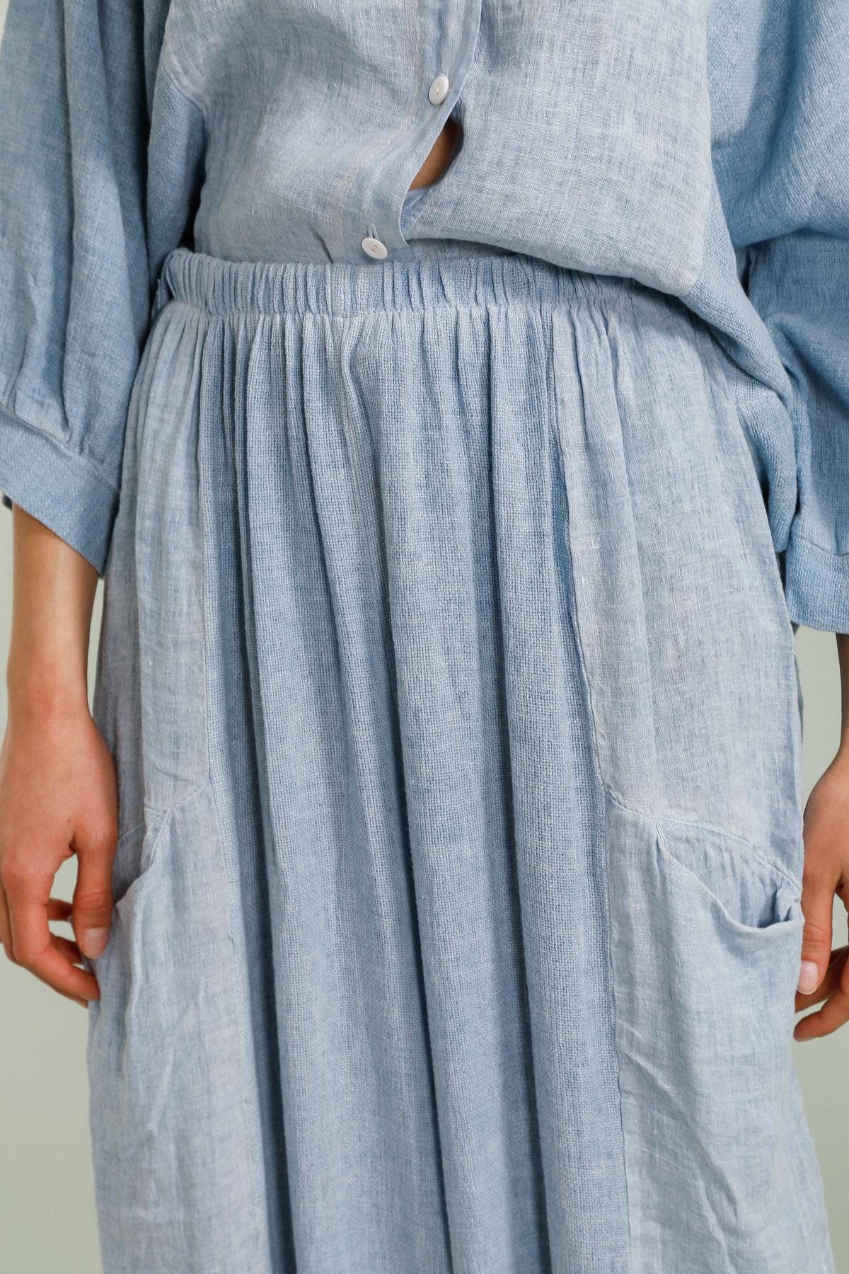 LÉA & LUC - Wholesale Pants - Women's - 100% Linen Trousers REF. 953014