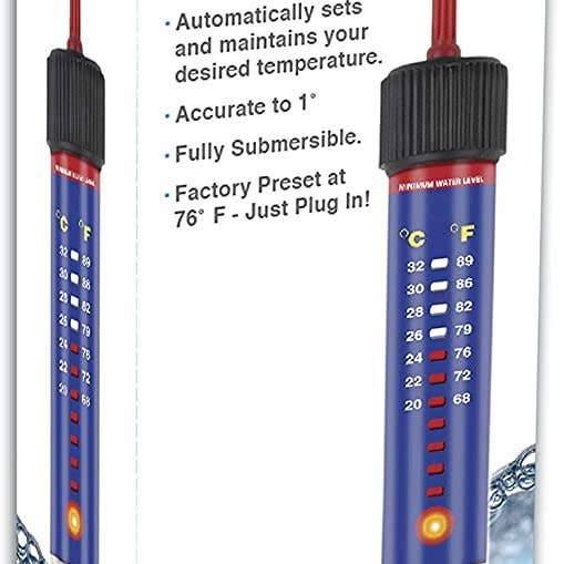 Cascade Heat Aquarium Heater – 7.5” Length – 50 Watt for wholesale by Penn-Plax