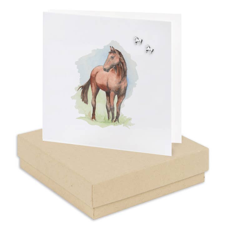 Crumble & Core - Wholesale Stud/post earrings - Silver Studs - Horse Stud Earrings1
