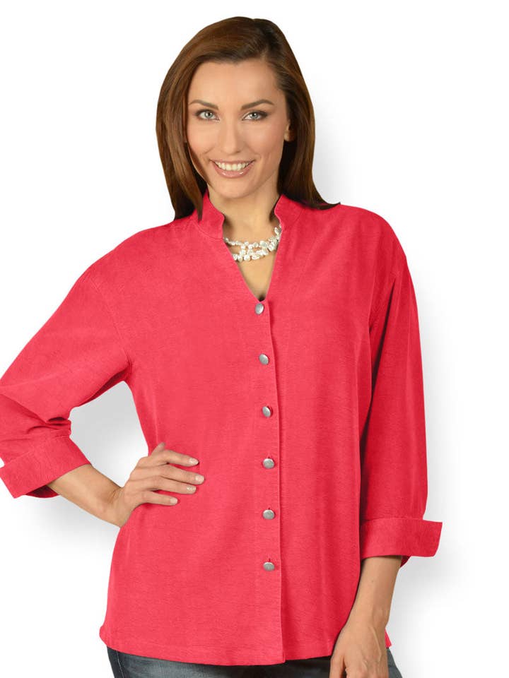 Tianello TENCEL™ "Taipei" Blouse for wholesale by Tianello