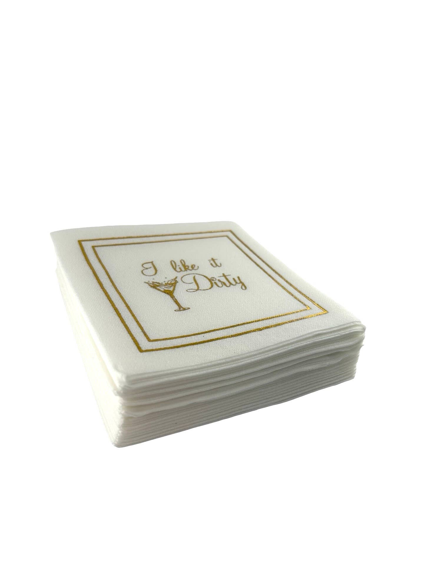 Maven Home - Wholesale Disposable Napkin - Linen-Feel Cocktail Napkins, Dirty4