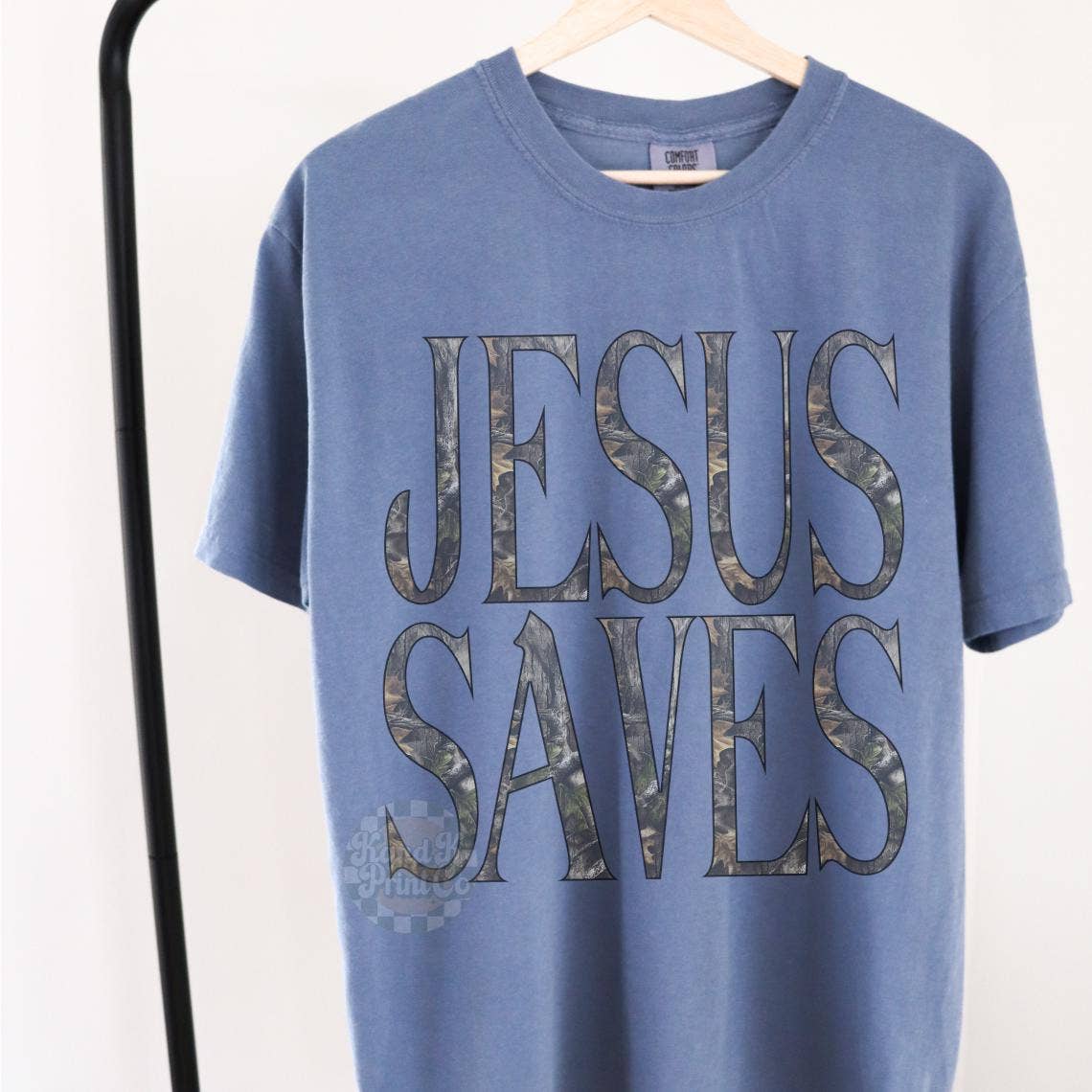 Glaime – wholesale T-shirt (graphic) – women's –  Comfort Colors Camo Jesus Saves Shirt, Christian Sweatshirt3