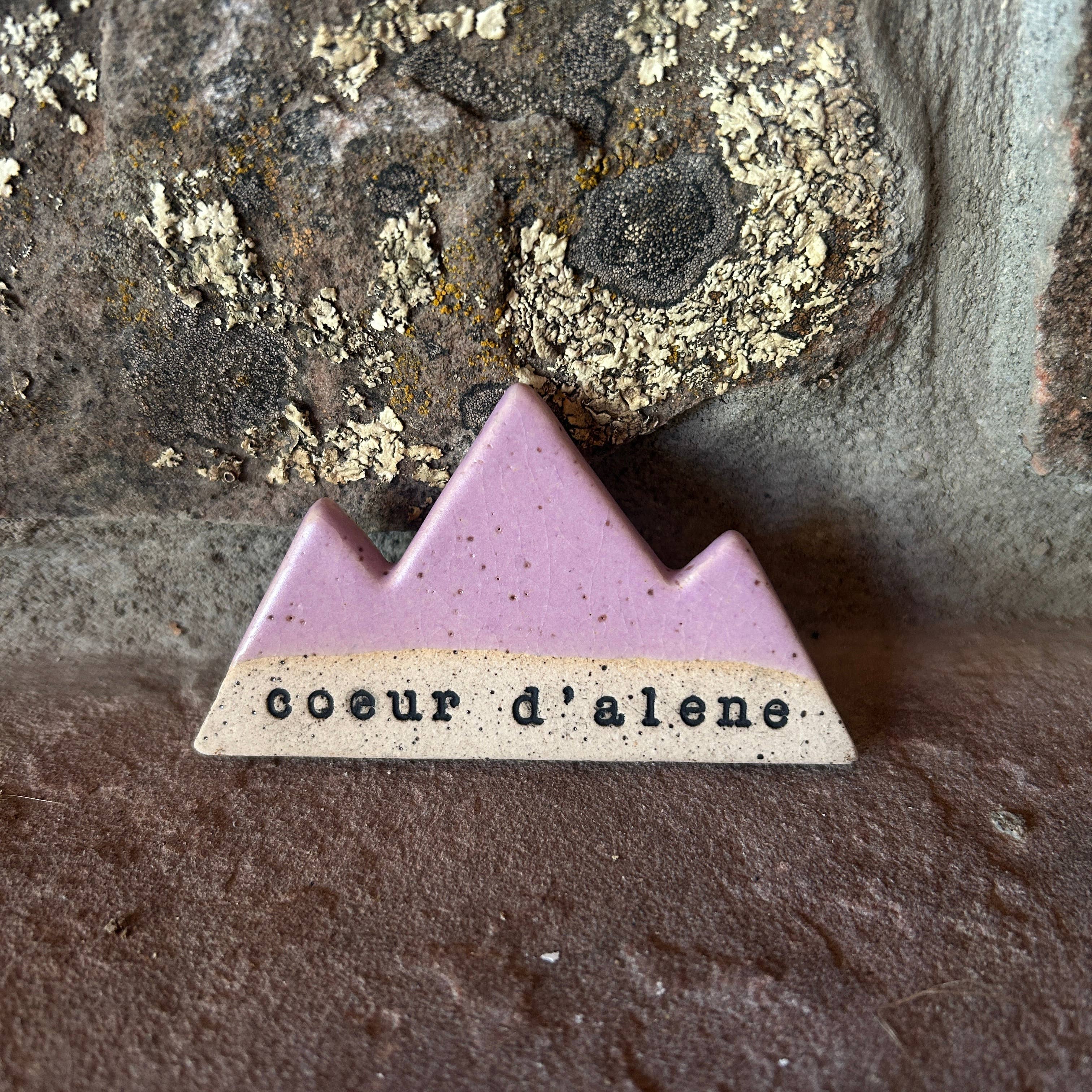 Mountain Bound Pottery - Wholesale Magnet - Customizable Mountain Magnet- MADE TO ORDER4