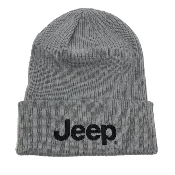 Gorra - Jeep Flip Knit - Gris para venta al por mayor de Detroit Shirt Co.