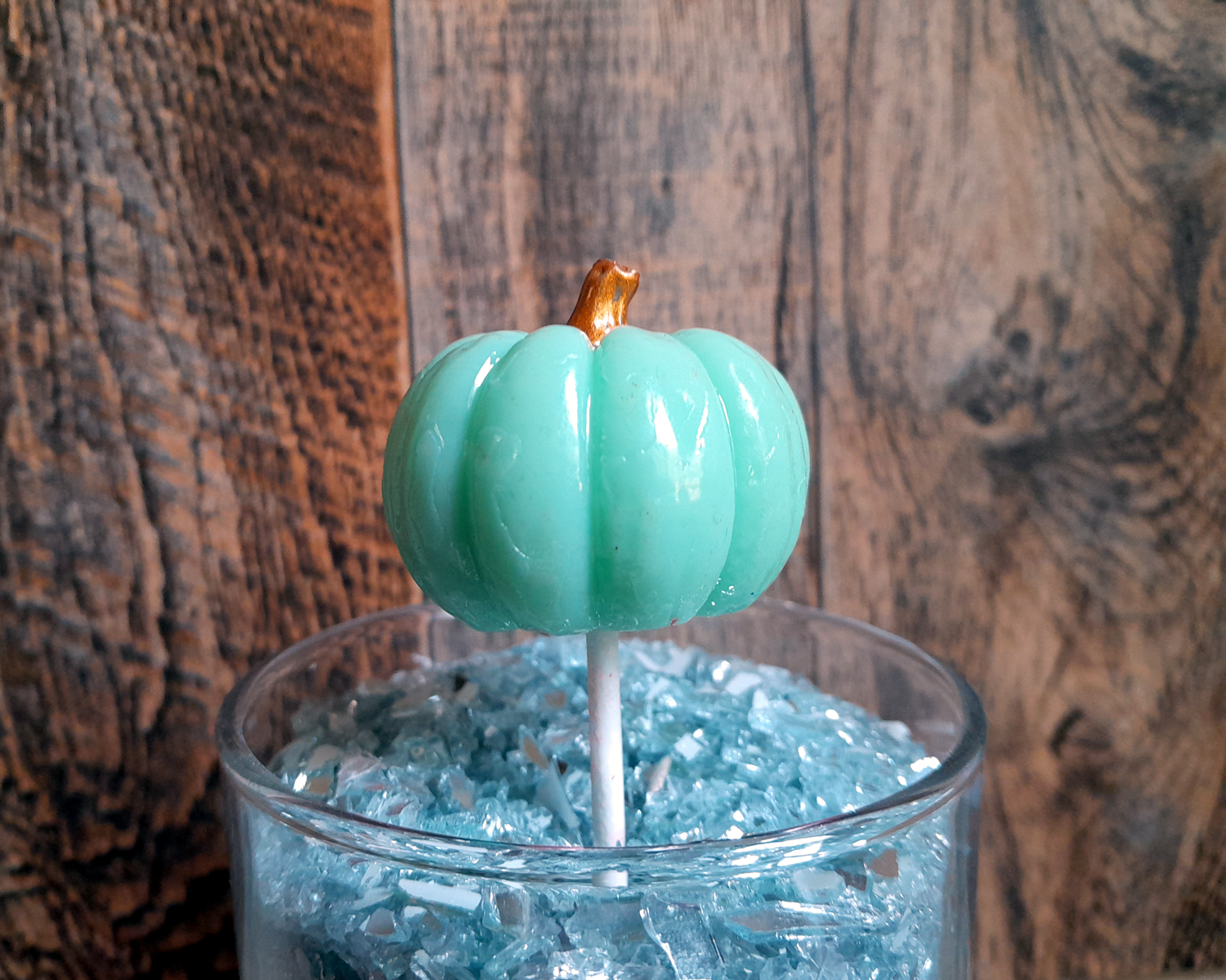 Homespun Parties - Wholesale Lollipop - 3D Pastel Pumpkin Lollipops, Halloween and Fall Candy1