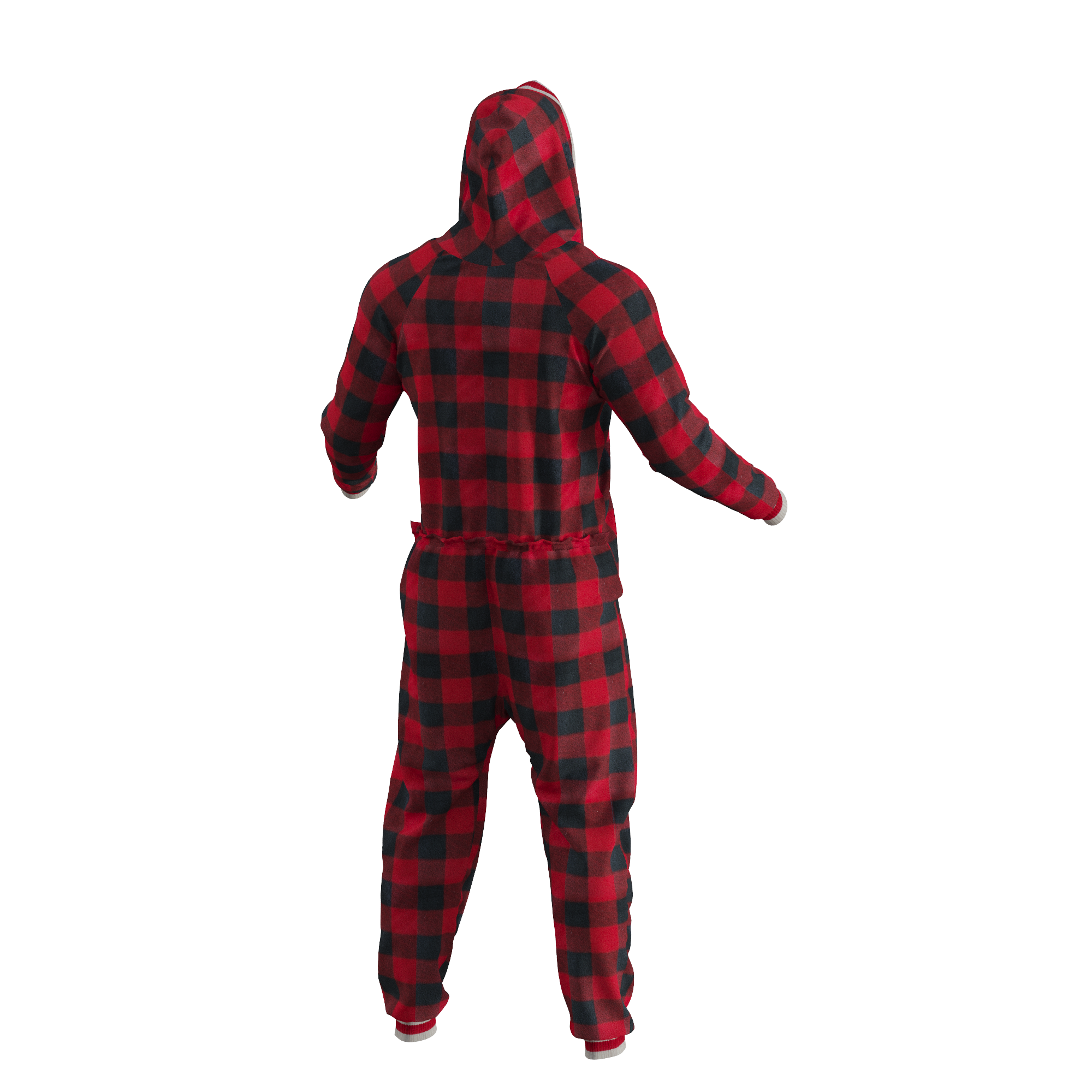POOK - Wholesale Onesie - Unisex - Pook Onesie - Red (Adult Unisex)6