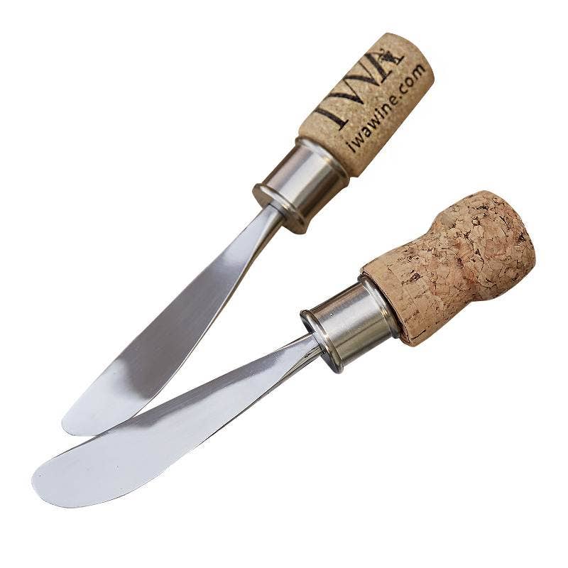 IWA Wine Accessories - Wholesale Kaasplank - Kurkkaasmessen Set van 2 #165881