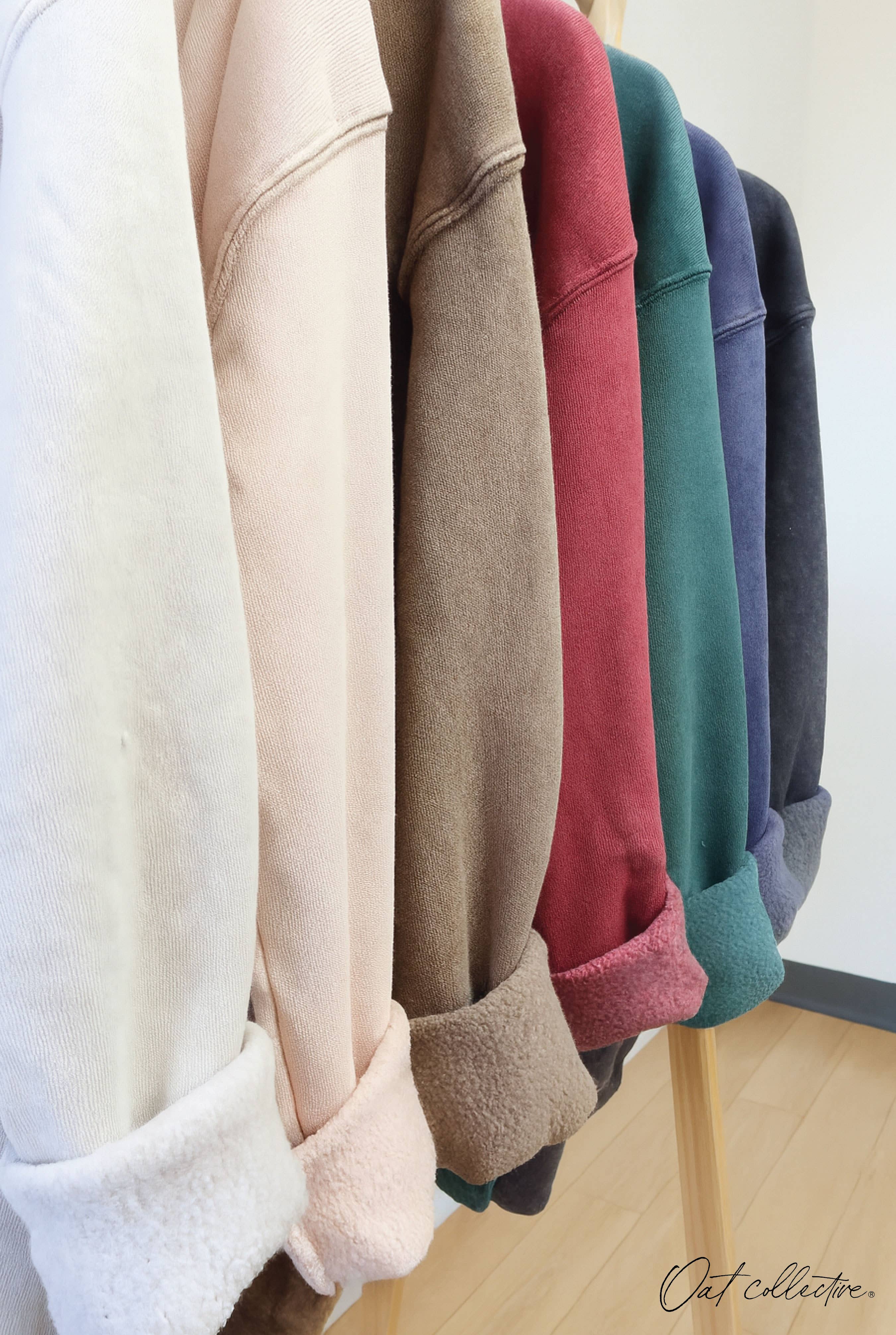 OAT COLLECTIVE - Wholesale Graphic Sweatshirt - Women's - SUPPORT YOUR LOCAL FARMERS Mineral Graphic Sweatshirt7