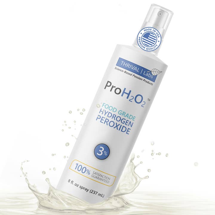 Thrival Labs - Wholesale All-purpose cleaning spray - ProH2O2 3% Food Grade Hydrogen Peroxide Natural Cleaner