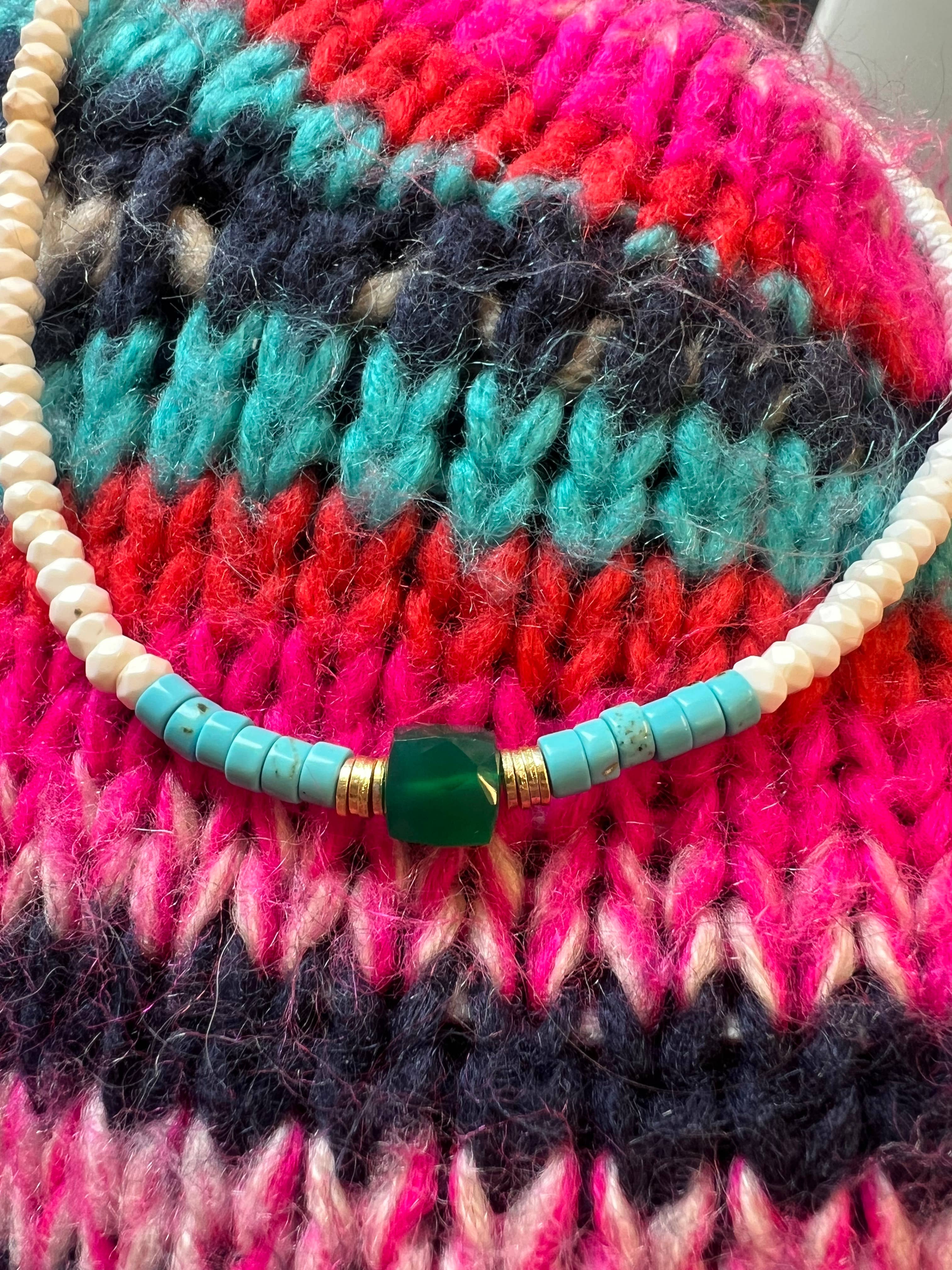 Sonya Renee Jewelry - Wholesale Beaded/Pearl Necklace - Mykonos necklace  Series18