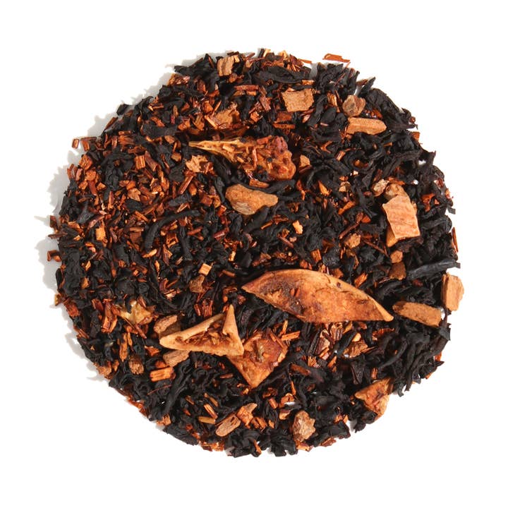 Caramel Almond Black Loose Leaf Tea for wholesale by Plum Deluxe Tea