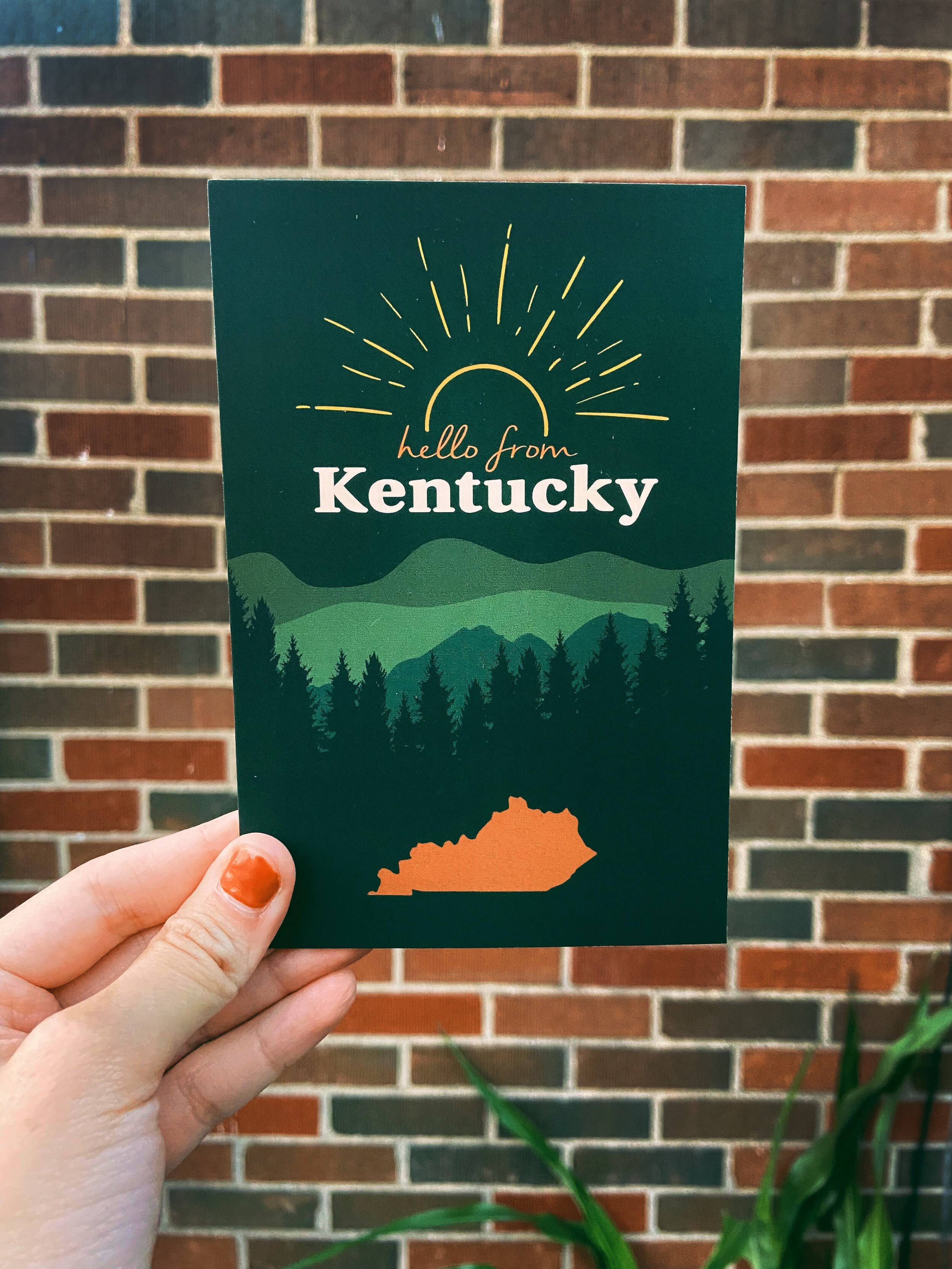 Jessica Holly Creative - Wholesale Postcard - 'Kentucky Mountains' Soft Touch Postcard, 4x6in2