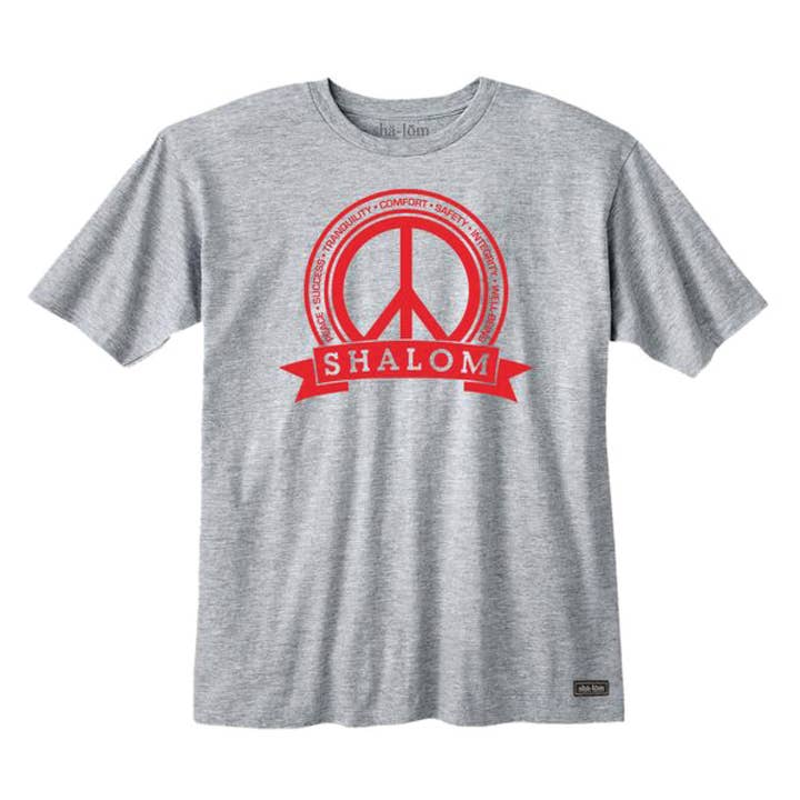 7 ELEMENTS TEE HEATHER for wholesale by Shalom Clothing