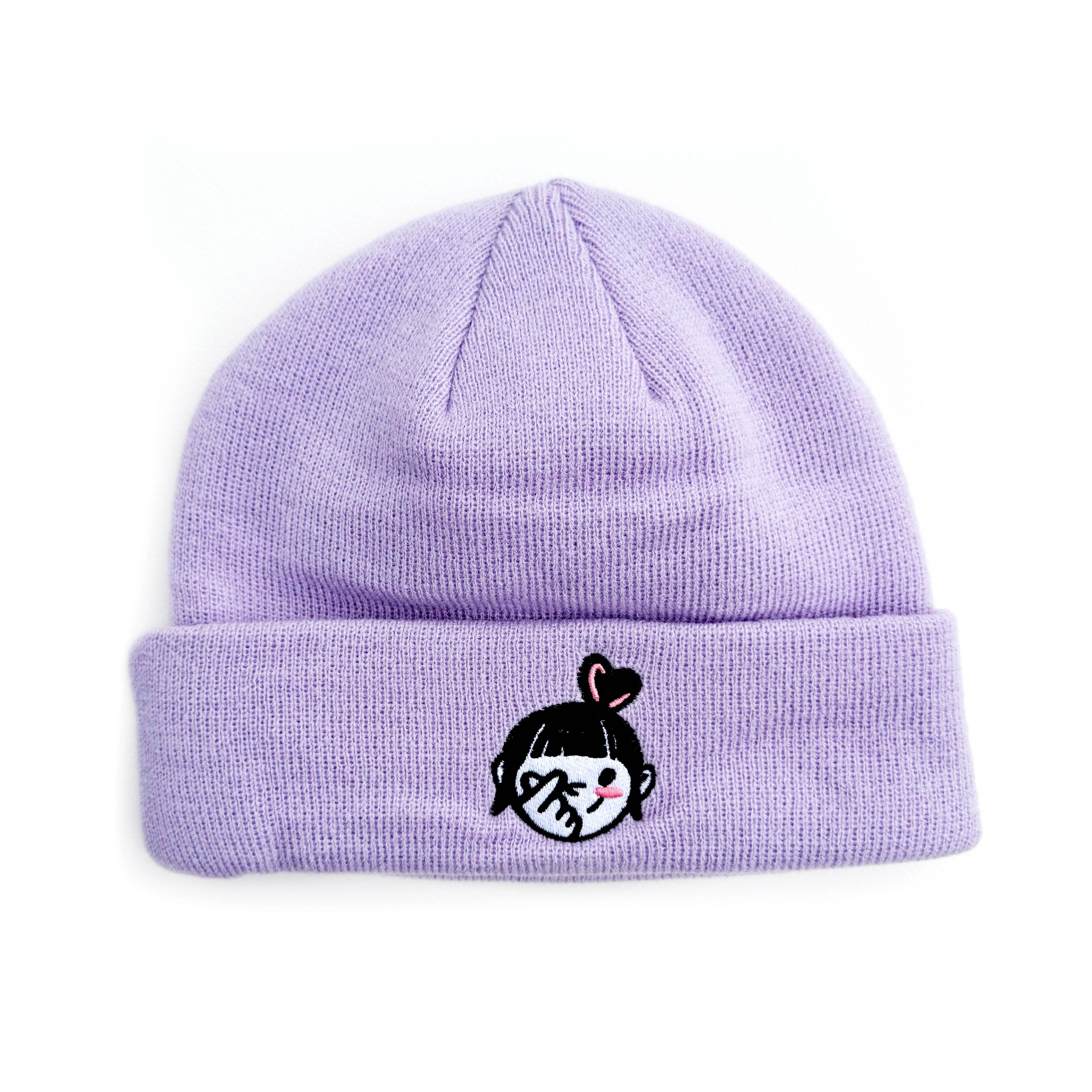 Le Petit Elefant - Wholesale Beanie - Kids - Finger Heart Girl Embroidered Beanie