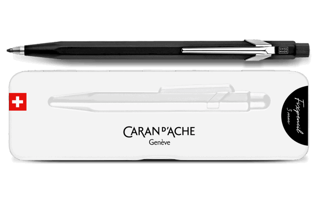 Caran d'Ache - Wholesale Pencil - Mechanical Pencil FIXPENCIL™ Black with Slimpack0