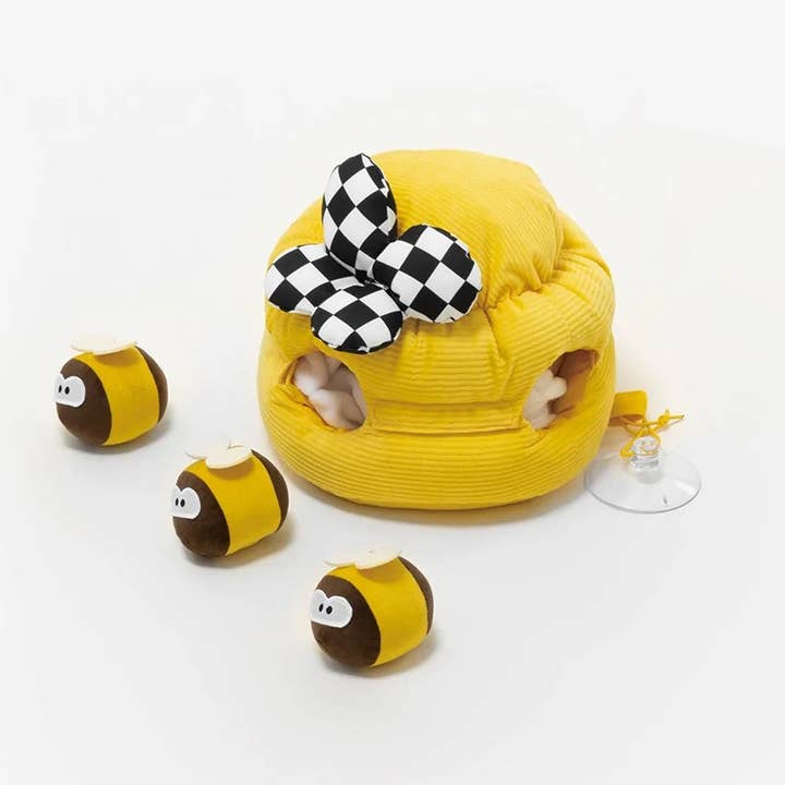 Doggotique - Wholesale Pet Plush Toy - Dog - Honey House Snack Toy for Dogs, Plush Dog Toy3