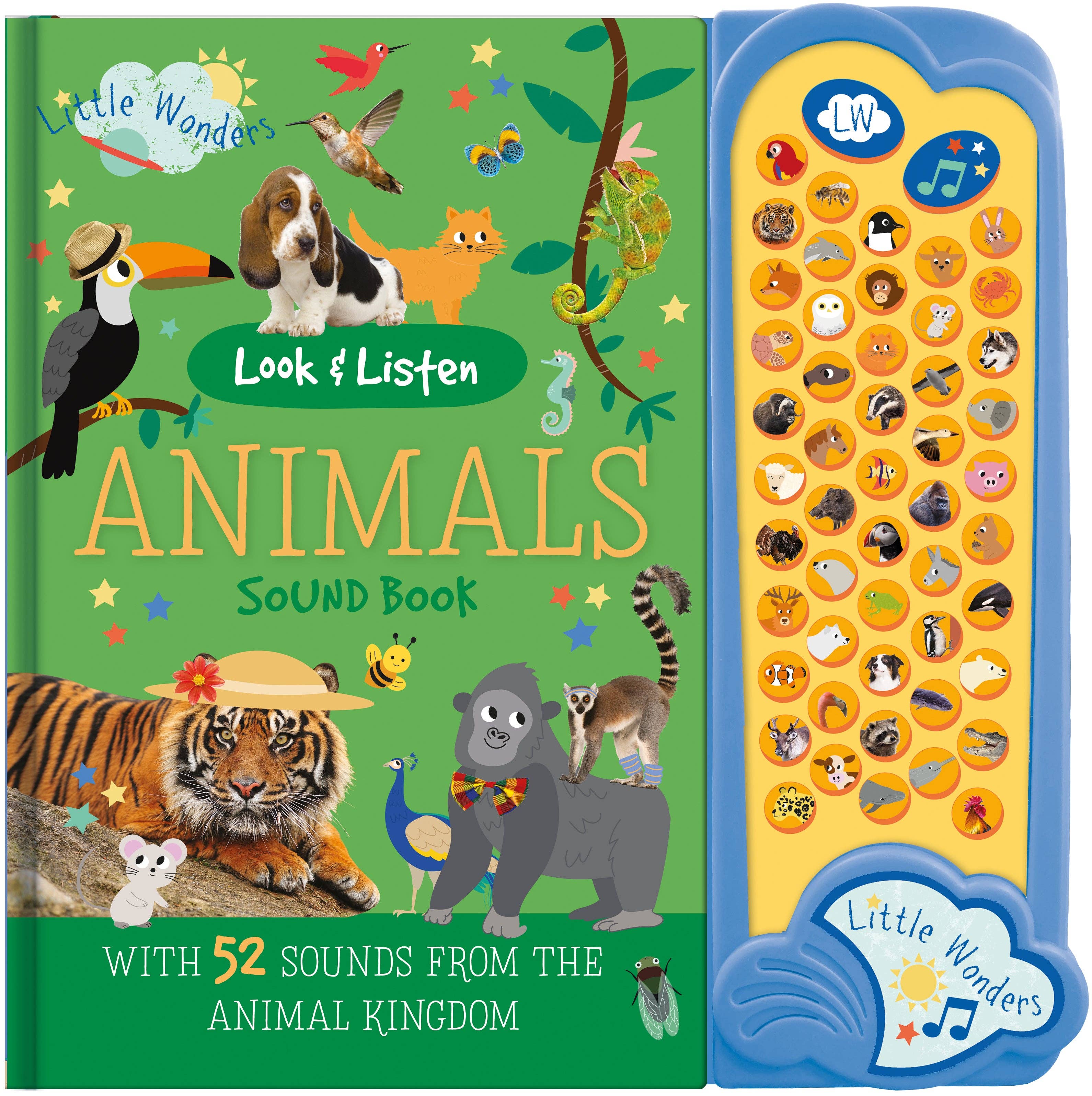 Robert Frederick Ltd - Wholesale Pre-school book (3–5) - Look & Listen Animals Sound Book – 52 Sounds from the Animal Kingdom0