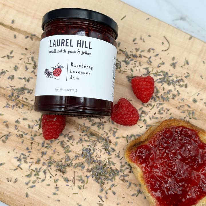 Laurel Hill Jams & Jellies - Wholesale Jam/Jelly - Raspberry Lavender Jam2