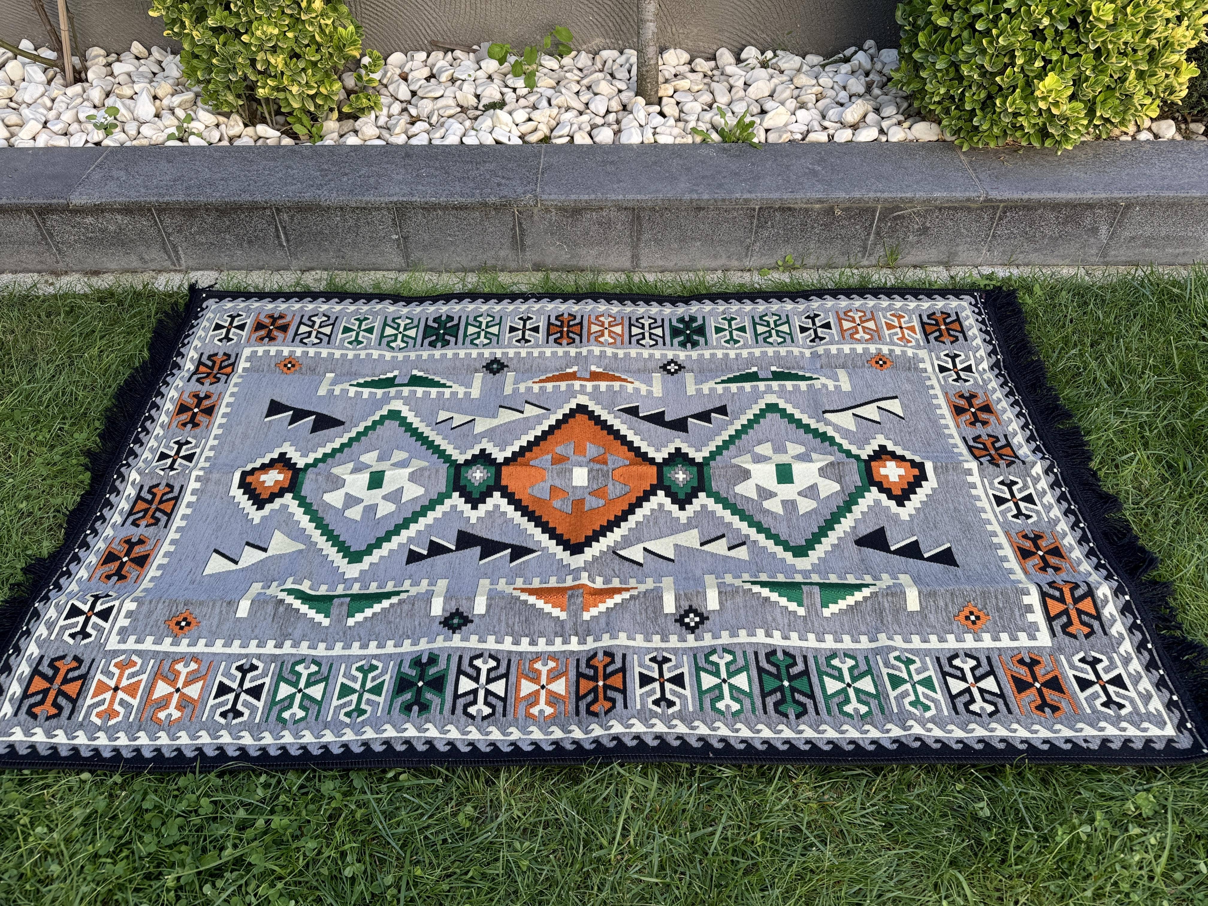 The Loom Wholesale – wholesale Ottoman – Handmade Floor Seating - Kilim Patterned Ottoman Floor Sofa25