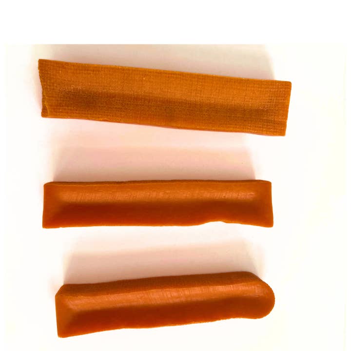 Pumpkin Yak Milk Chews - Large Sized for wholesale by peaksNpaws