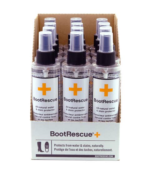 Natural Shoe Care by BootRescue - Wholesale Shoe Polish - BootRescue All-Natural Boot & Shoe Protector Spray 6oz/170mL3