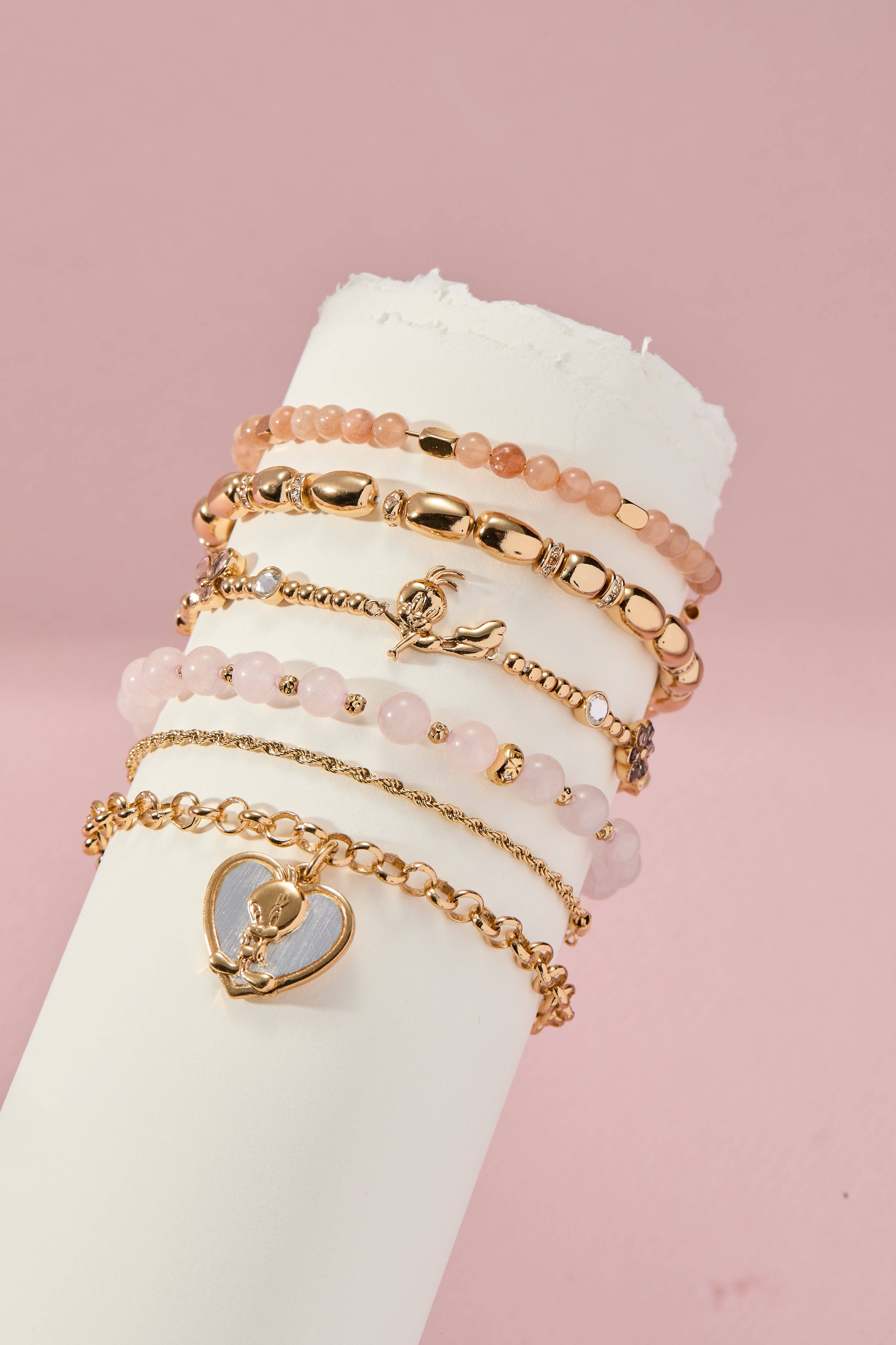 Alex and Ani - Wholesale Charm/Dangle Bracelet - Looney Tunes™ Tweety Heart Bracelet1