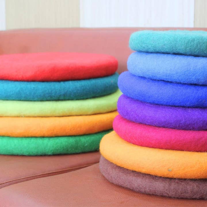 Woollyfelt - Wholesale Chair cushion - Handmade Colorful Chair Pads for Comfort and Decoration1