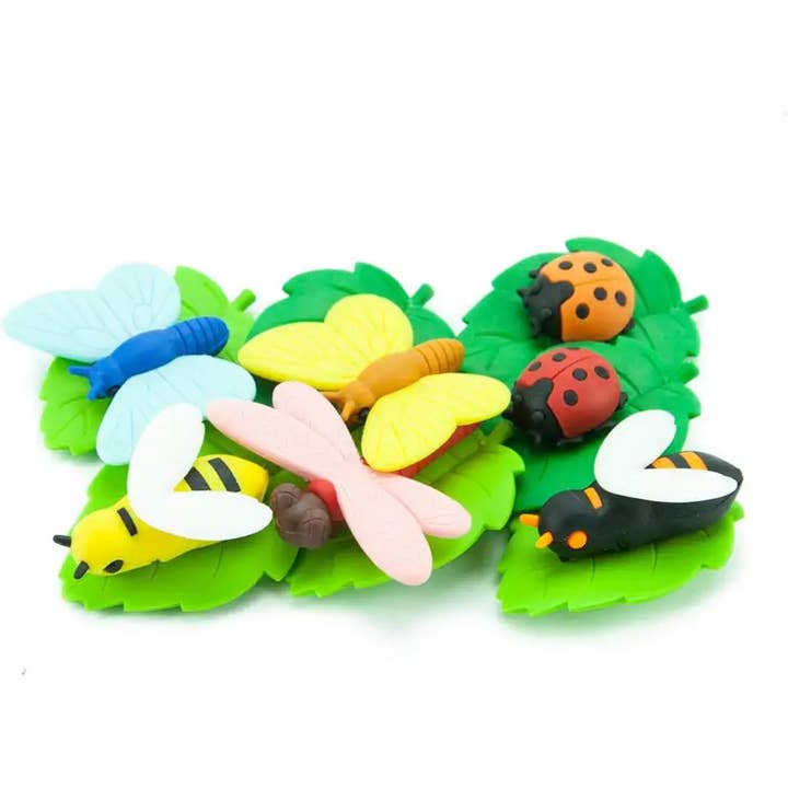JSBlueRidge Toys - Wholesale Eraser – Child - Insects Theme Eraser Set For School Kids3