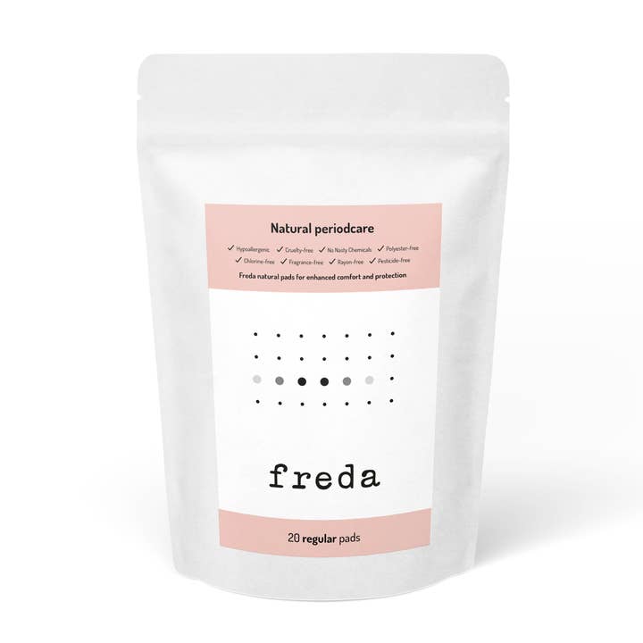 Freda - Wholesale Period Underwear - Women's - Eco Period Pads (Pack of 20)