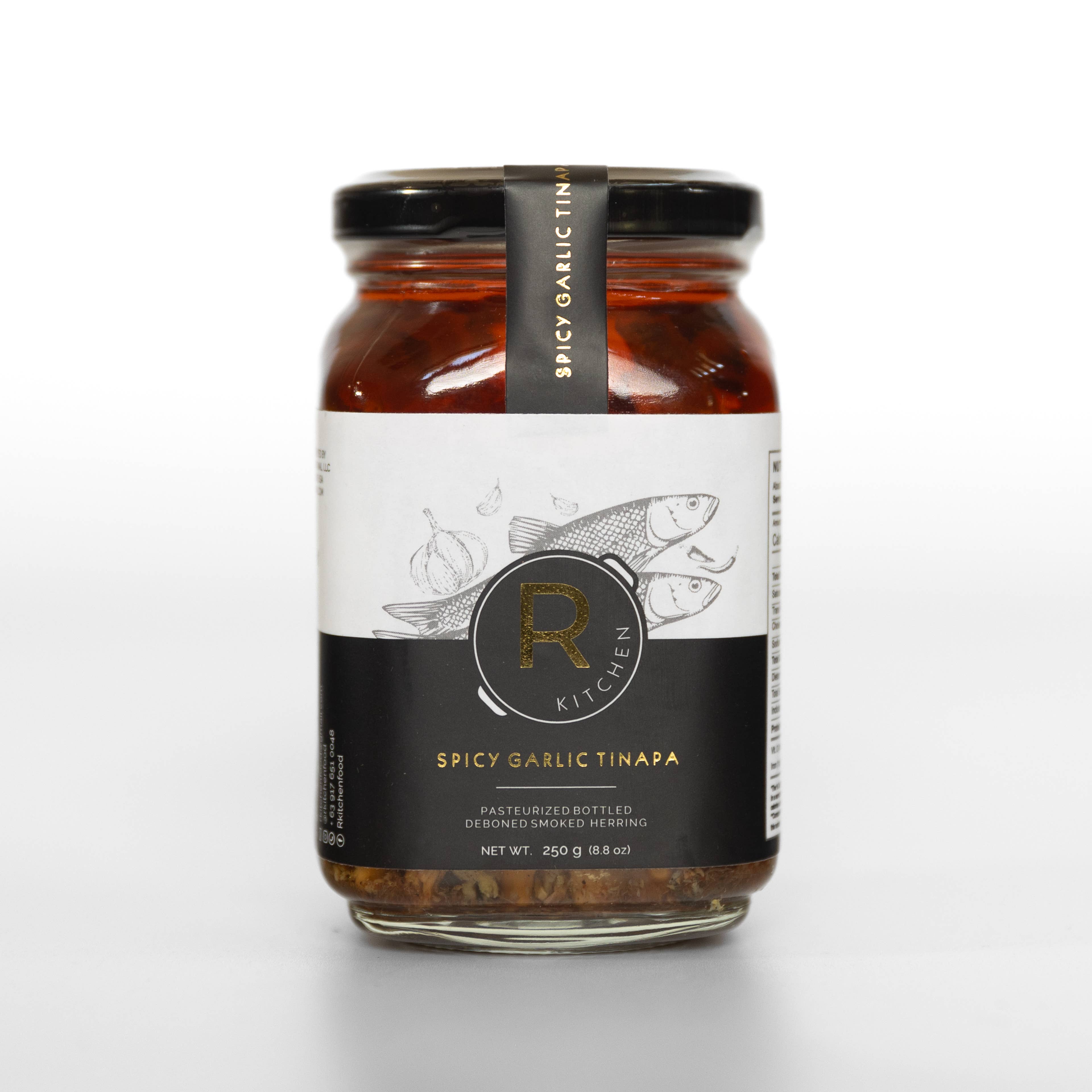 Suwerte International - Wholesale Fish/Seafood - RKitchen Spicy Garlic Tinapa