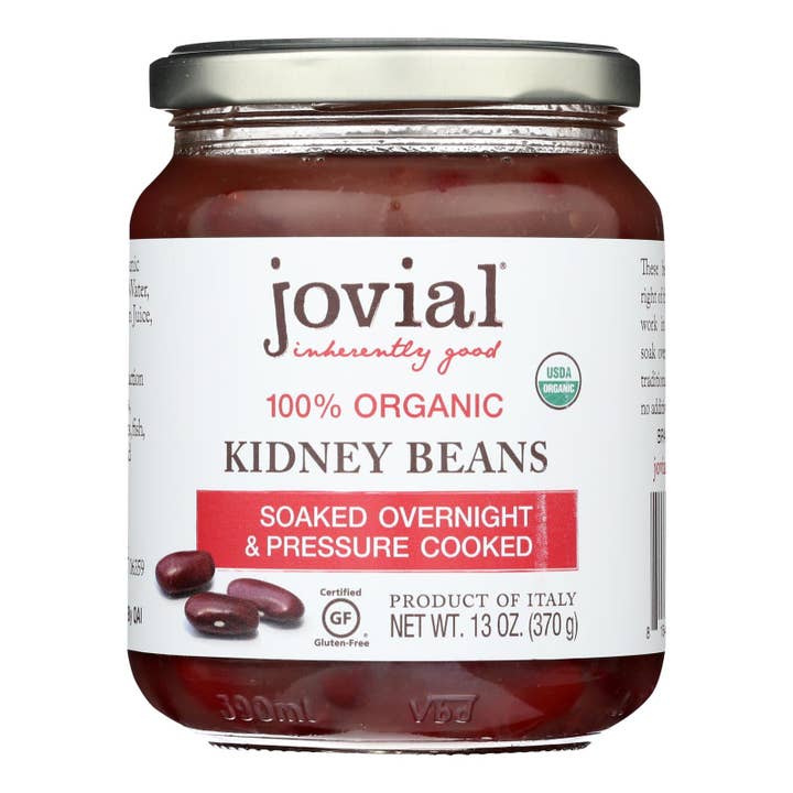Ware Spark - Wholesale Beans - Jovial - Beans Organic Kidney - Case Of 6 - 13 Oz