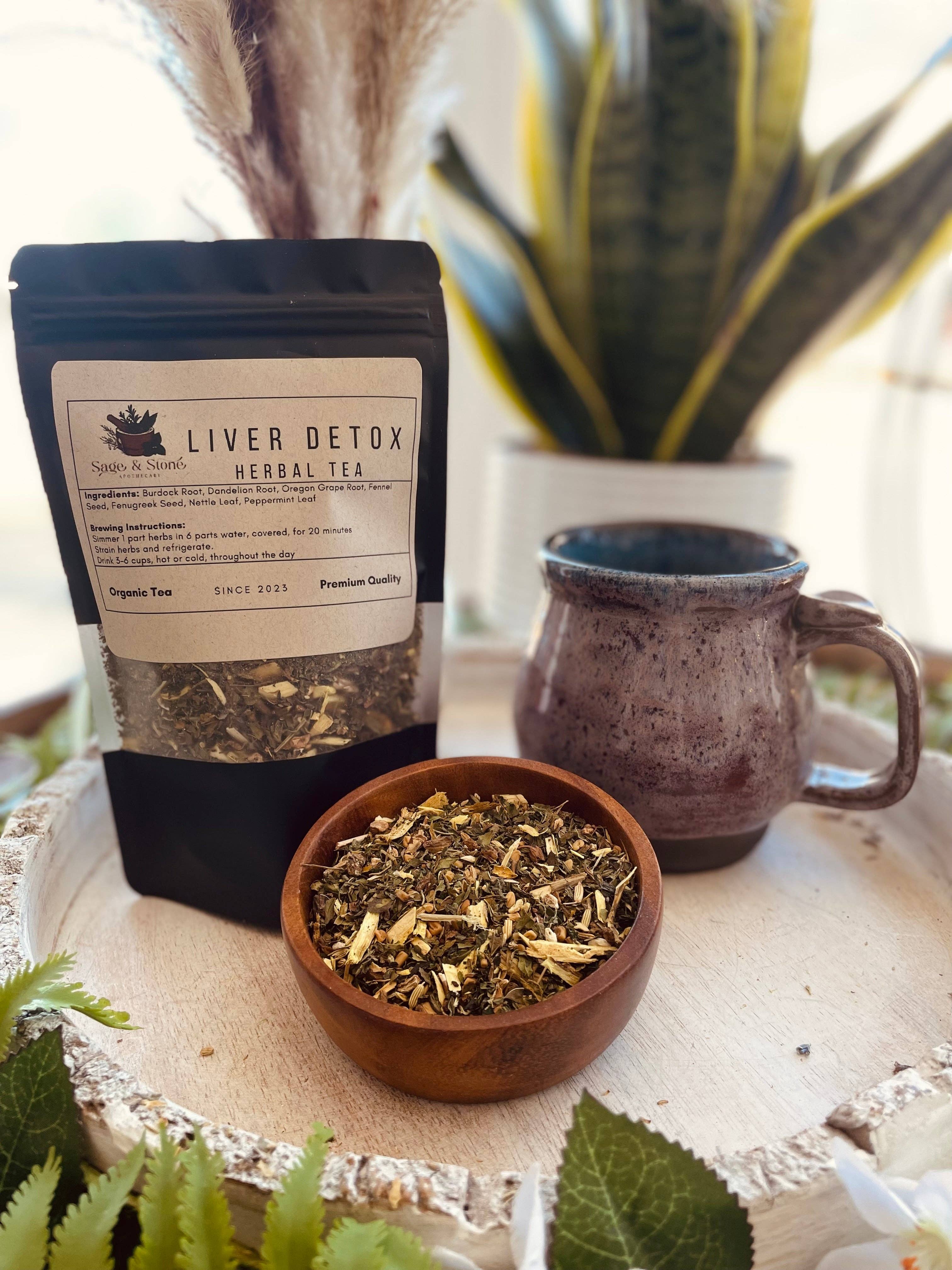 Sage & Stone Apothecary - Wholesale Health/Detox Tea - Liver Detox Blend2