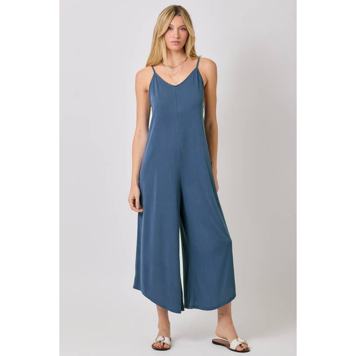 Flowy Modal Cami Jumpsuit with Relaxed Chic Vibe for wholesale by Apolline