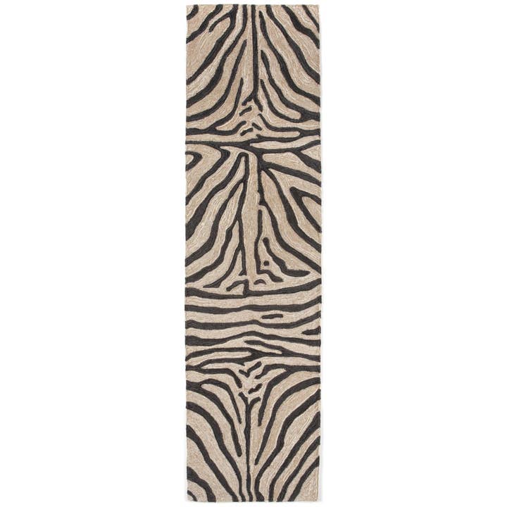 Liora Manne - Wholesale Area Rug - Ravella Zebra Indoor/Outdoor Rug5