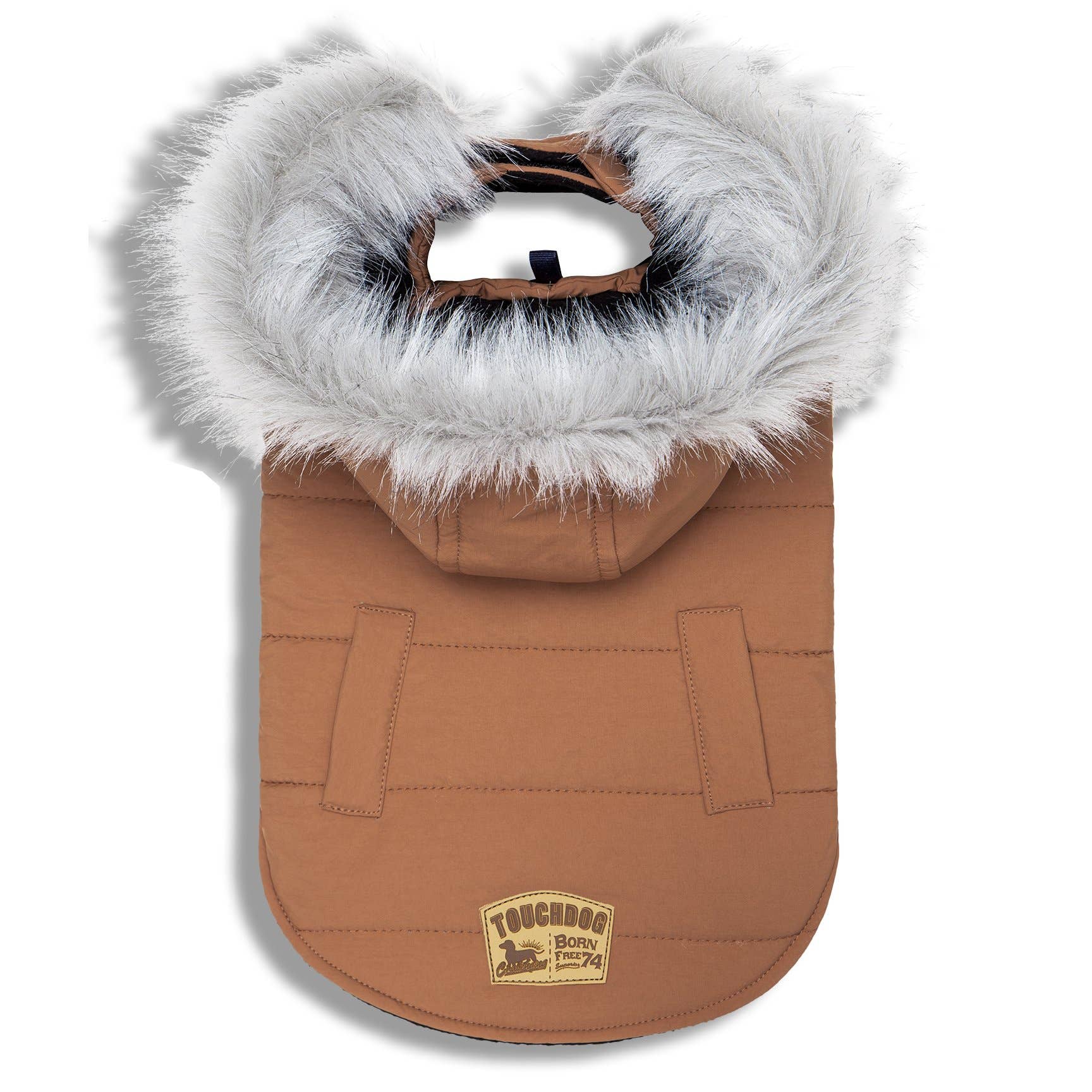 Pet Life - Wholesale Pet Coat - Dog - Touchdog 'Eskimo-Swag' Duck-Down Parka Dog Coat2