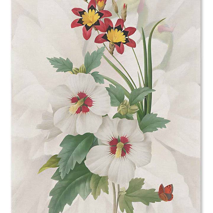 The Napking - Wholesale Tea Towel - Kitchen Towels "Garden Eden," 100% Made in Italy