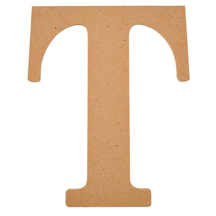Plaid ® Wood Surfaces - 8 inch MDF Letter - T and other Purchase Wholesale acrylic letters. Free Returns & Net 60 Terms on Faire trending on Faire.