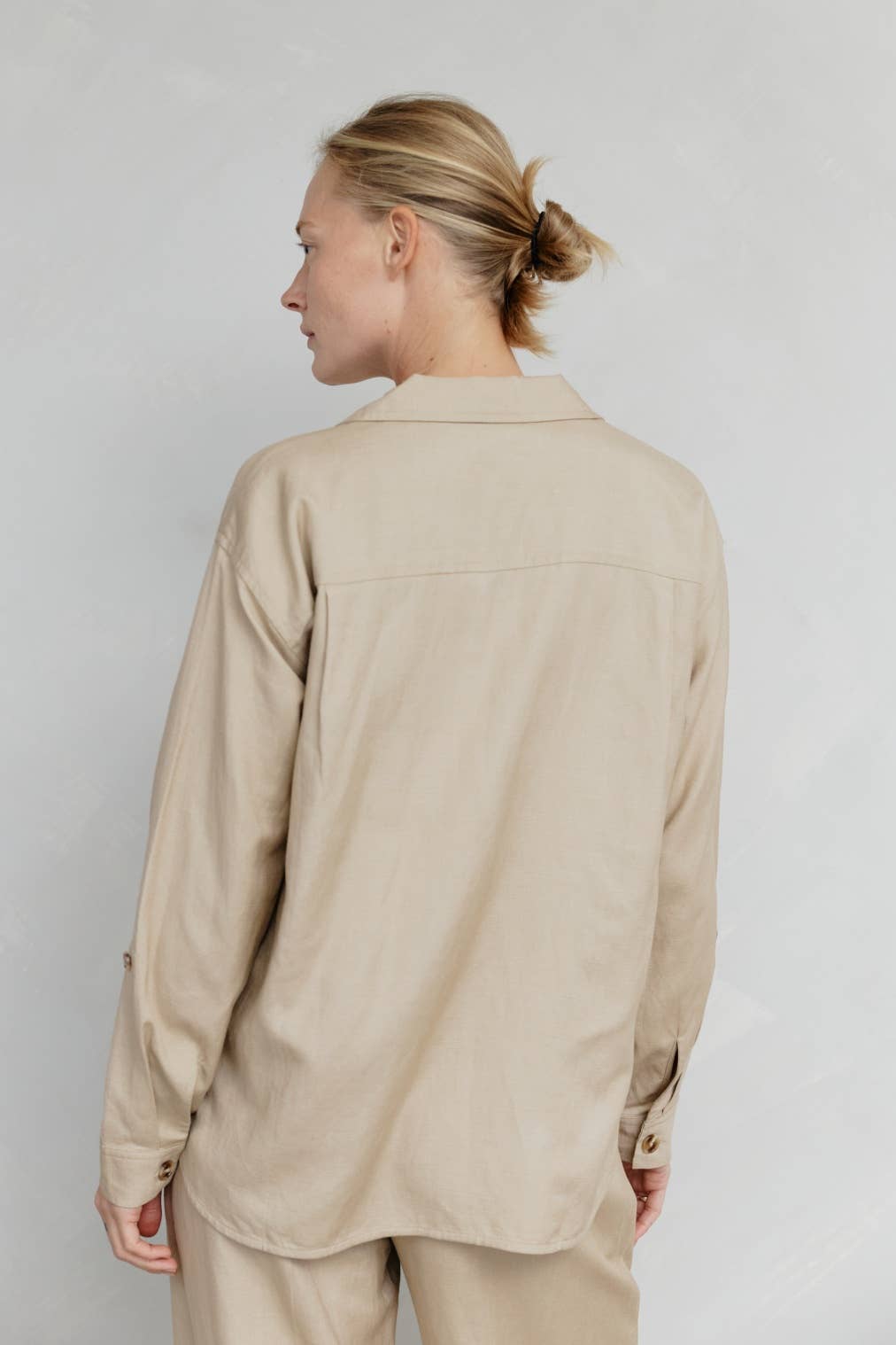 MOD REF - Wholesale Button Down Shirt - Women's - The Luciana Top | Relaxed Linen Button-Down Top11