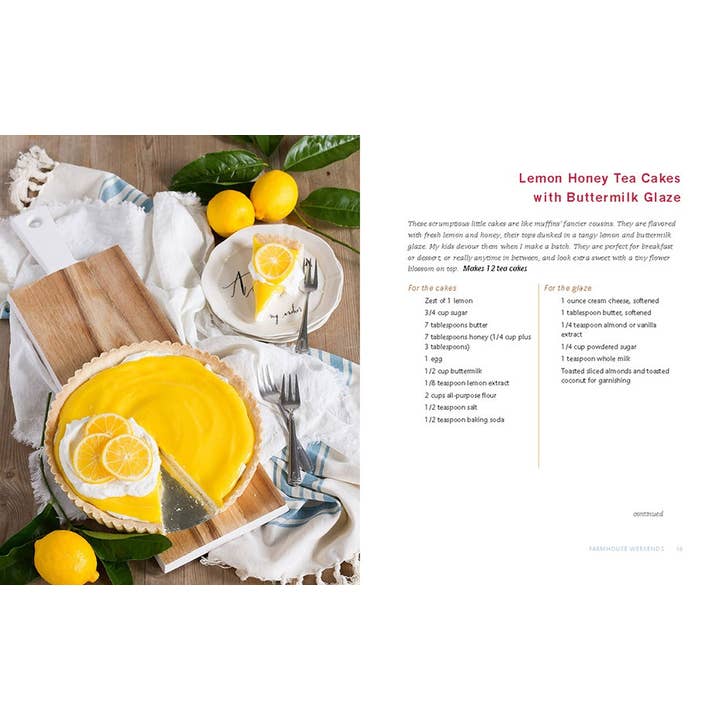 Gibbs Smith - Wholesale Cookbooks & Food - Farmhouse Weekends: Menus for Relaxing Country Meals All Yr2