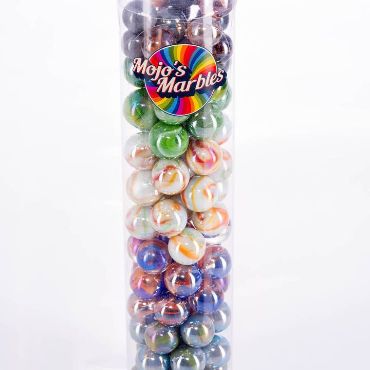 Medley Mix Marbles Abracadabra for wholesale by Mojo's Marbles