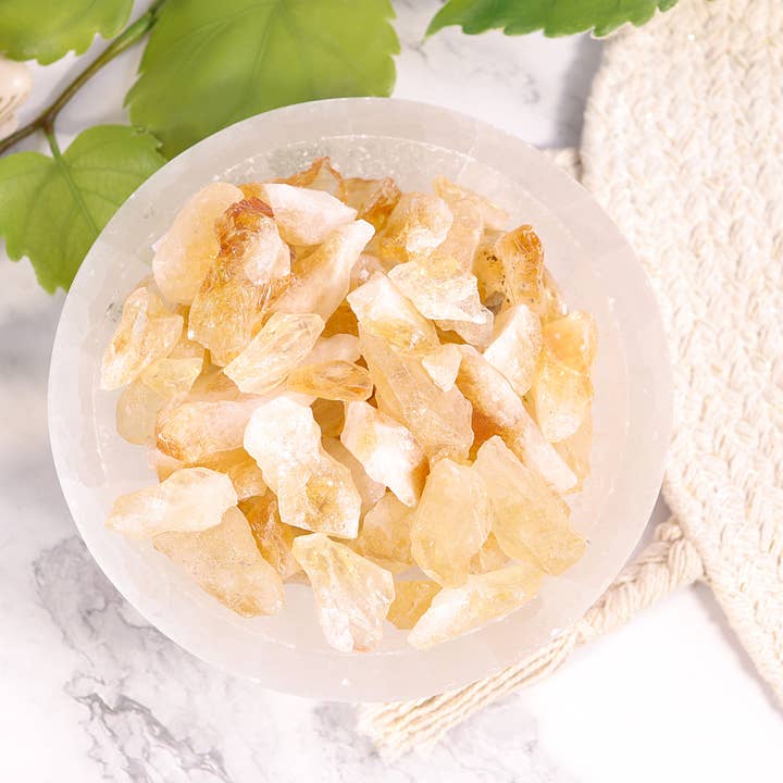 1 KG Citrin Chips - Successten Citrin for engroshandel hos Natures Artifacts Inc