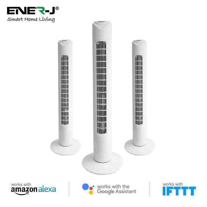 ENER-J – wholesale Electric fan – Smart Wifi Tower Fan, Voice & App Control3