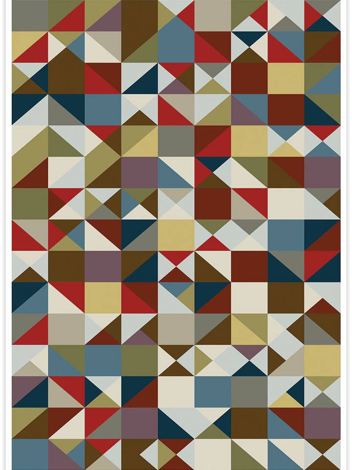 Lámina de arte abstracto Elysium Field 2 para venta al por mayor de The Underdog Print Shop